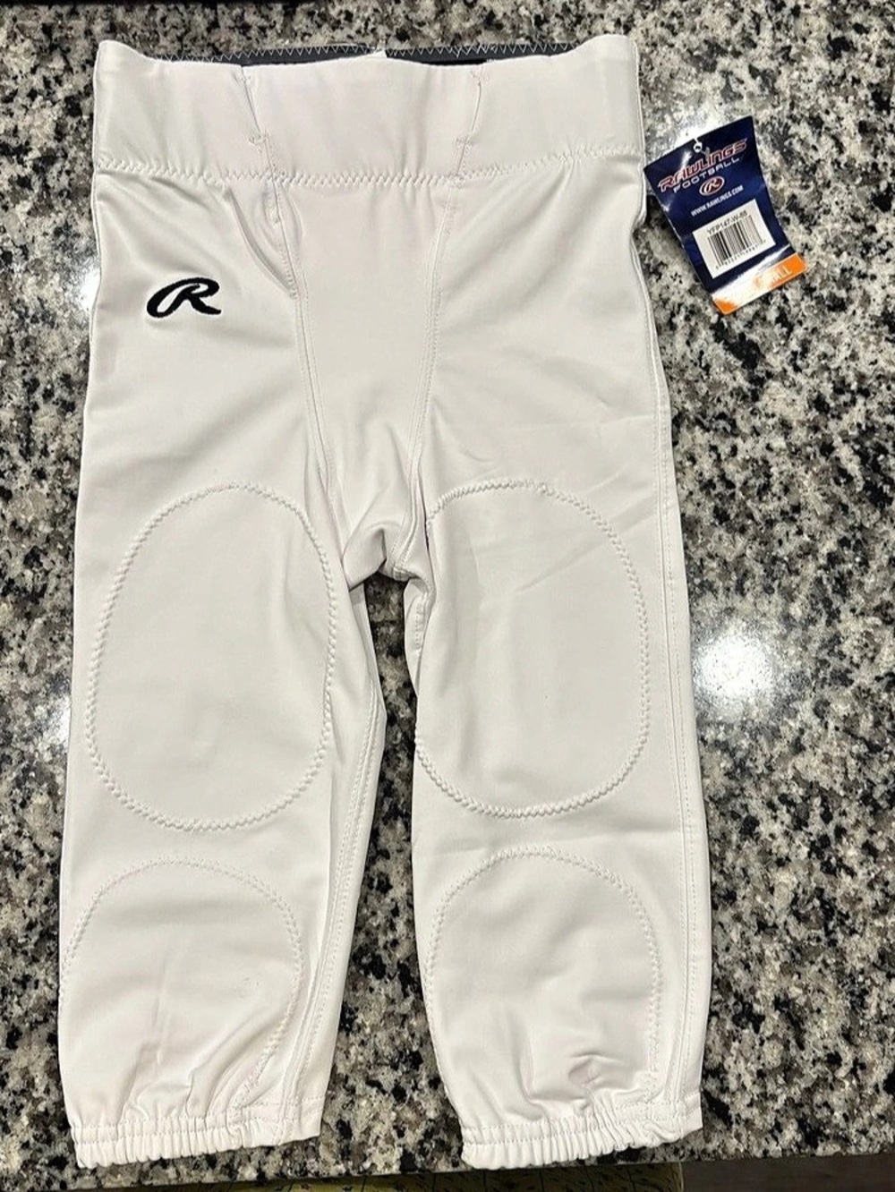 Rawlings High Performance Football Pants Boys Medium White